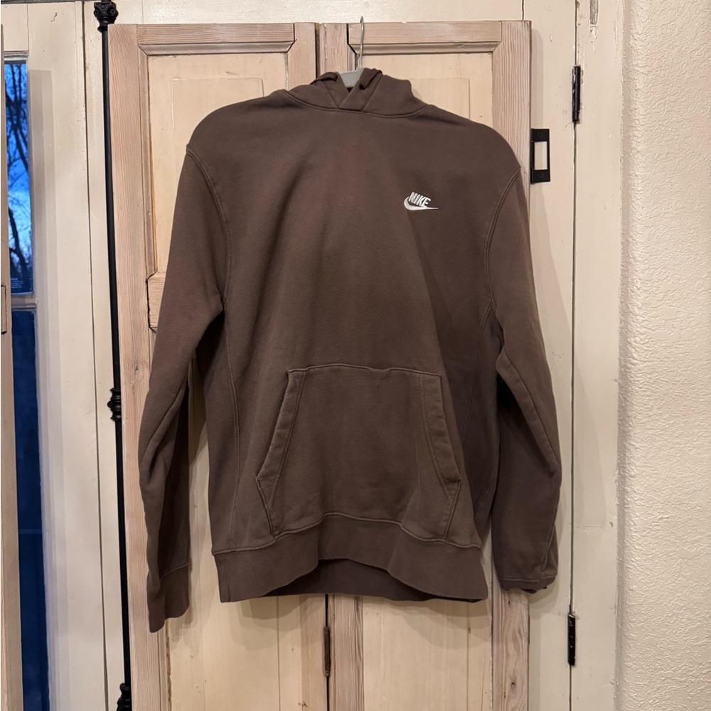 Nike Chocolate Brown Pullover Hoodie